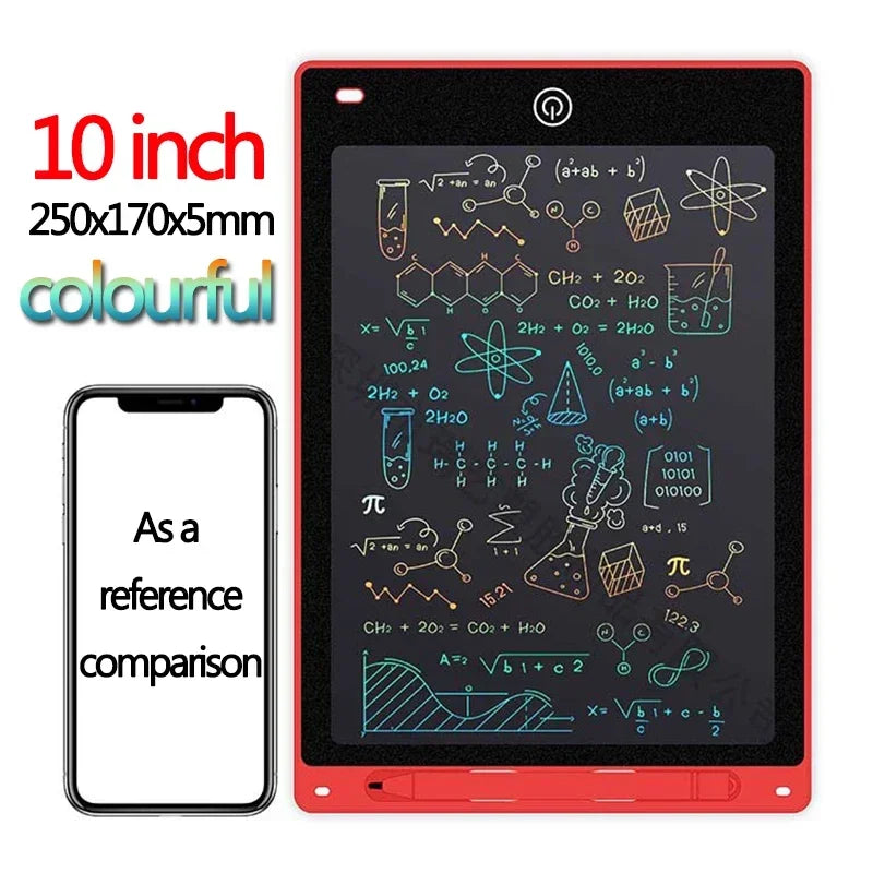 10/12-Inch LCD Writing Tablet – Graffiti Sketchpad and Magic Drawing Board for Kids, Handwriting Blackboard Toy Gift