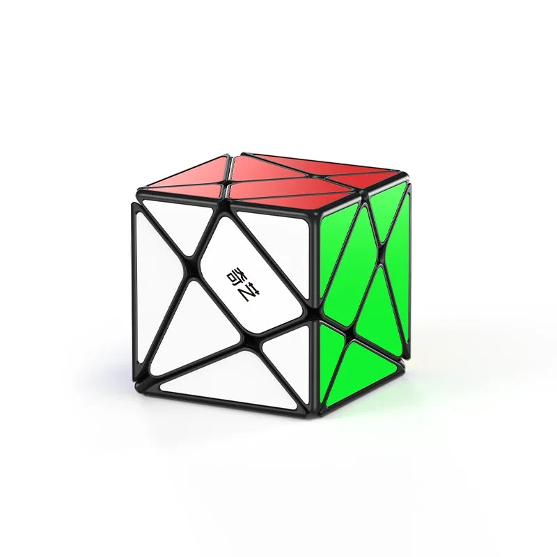 [Picube] QiYi Windmill S Cube, Fisher's Axis S, Stickerless Black, Updated Cubo Magico Cube, Educational Toy Gift Idea, Puzzle
