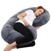 U Pregnancy Pillow for Pregnant Women - 3kg (6.6lb) Full Body Support for Back, Belly, Hip & Leg - Removable Cover