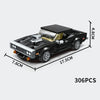MOC Speed Racing Car Building Blocks Set — Small Studded Sports Car Garage Toy