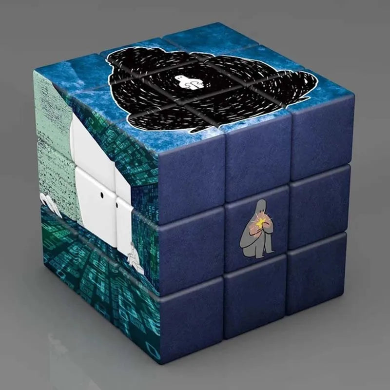3x3x3 Magic Cube, Planets, Astronauts, Famous Paintings, Celebrity Art, Children's Puzzle Toy, Magic Cube Gift