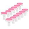 12 PCS Spare Grinding Head Accessories for Electric Baby Nail Polisher – File Pad Tools, Sanding Plastic Infant Pads & Scissors