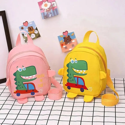 Children’s Cute Cartoon Dinosaur School Bag - Anti-Lost Toddler Backpack for Kindergarten - Kidzy Market