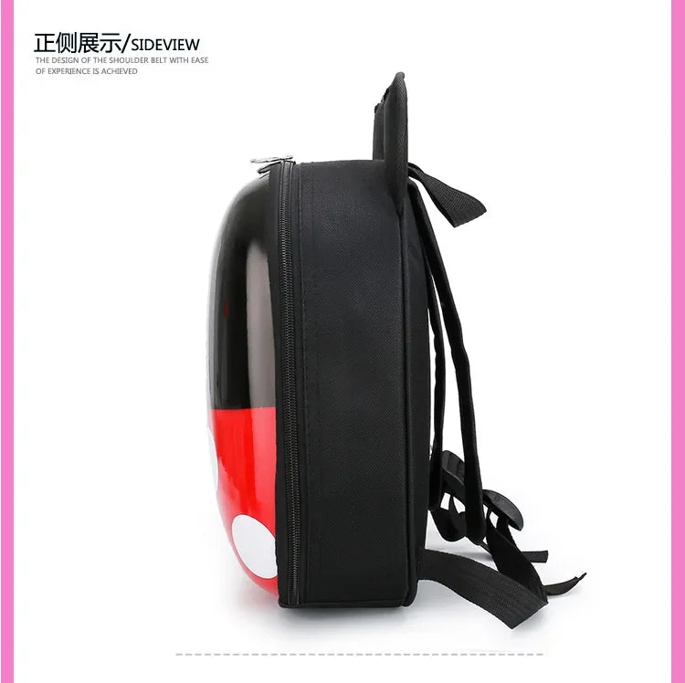 Disney Mickey Mouse & Minnie Children’s School Bag | Cute Cartoon Egg Shell Backpack for Boys & Girls 2-5 Years | Kindergarten Baby Backpack - Kidzy Market