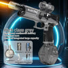 Battle Electric Water Gun with Muzzle Flame – High Capacity Summer Outdoor Toy (Blue, Gray, Red)