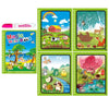 Children’s Early Education Magic Water Drawing Book with Pen – Reusable Coloring Book and Educational Toy Gift