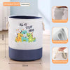 Folding Linen Storage Basket with Handles – Fabric Laundry & Toy Organizer for Closet, Bedroom & Office (Multiple Sizes: 35×40 cm / 13.8×15.7 in; 40×28×24 cm / 15.7×11.0×9.4 in; 40×30×40 cm / 15.7×11.8×15.7 in)