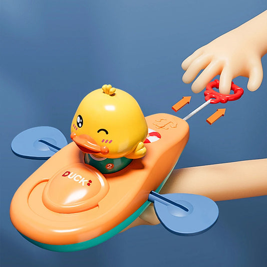 Baby Bath Toy Set – Cute Ducks, Piglets, and Cows Water Spraying Toys