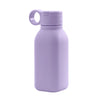 1PCS Baby Silicone Sports Cup, Pure Color Leakproof Sippy Cup with Flip Lid, Portable Baby Water Bottle for Kids, BPA Free Tableware