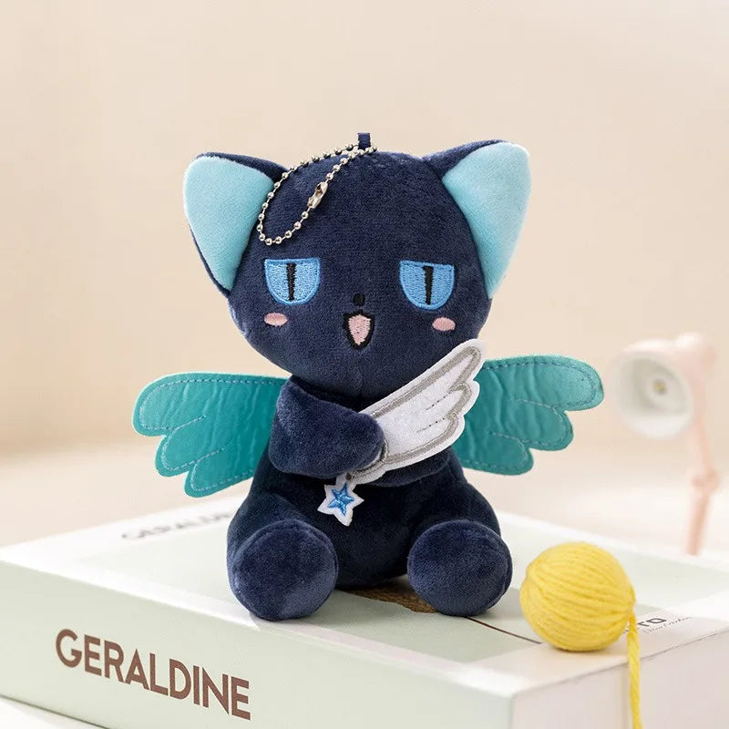 Cartoon Cardcaptor Sakura Kero Plush Doll Pendant, Soft Stuffed Keychain Toy for Kids