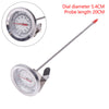 1PC Stainless Steel Cooking Temperature Meter Probe Thermometer for Milk Coffee Food Meat