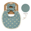 3-Piece Set – Baby Flower Bibs & Headbands, Bow Nylon Hairbands, Double-Side Saliva Towel & Feeding Burp Cloth for Boys & Girls - Kidzy Market