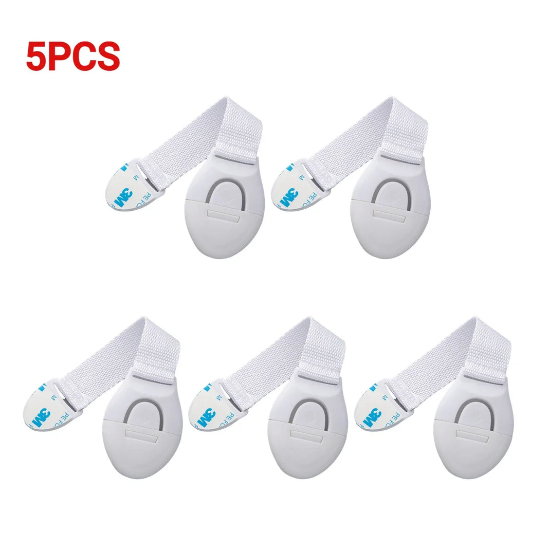 1-20PCS Child Safety Cabinet Lock Baby Security Protection Drawer Door Cabinet Lock Plastic Protection Kids Safety Door Lock
