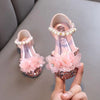 Fashion Children’s Sandals – Spring & Summer Shining Flowers Sweet Girl Princess Shoes, Dance Performance Kids’ Sandals