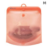 PULISI Silicone Reusable Food Storage Bags - Leakproof Containers (1500ml, 1000ml, 500ml), Fresh-Keeping, Freezer & Snack Storage