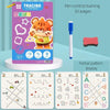 Magical Montessori Tracing Workbook – Reusable Pen Control and Tracing Book for Kids, Calligraphy and Drawing Educational Toy