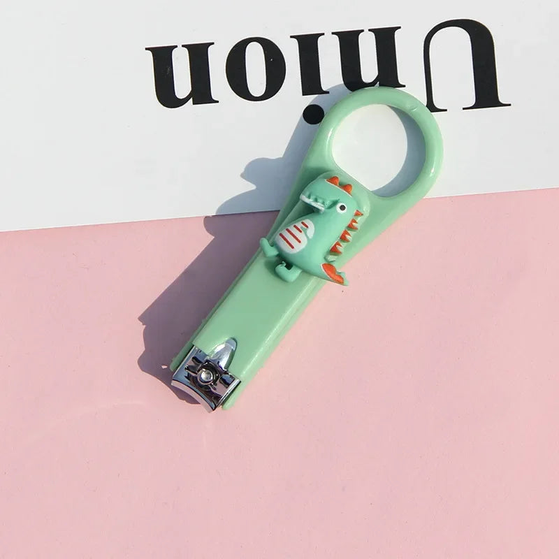 Cartoon Animal Fruit Nail Clippers for Kids, Nail Scissor Cutter, Trimmer, and Beauty Nail Scissors for Children