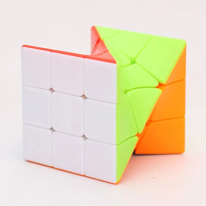 Colorful Twisted Puzzle Speed Magic Cube, Professional Intelligence Development, Educational Toy Cube for Children