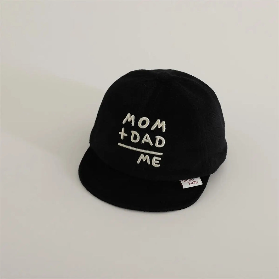 Adjustable Cotton Duckbill Hat for Baby & Toddler – Letter Embroidered Peaked Cap, Unisex Snapback