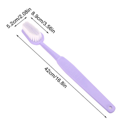 Colorful Super Long Toothbrush, Oversized Bath Brush, Oral Care Deep Cleaning Dentistry Brushing Teeth Teaching Tool