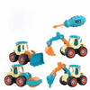 DIY Take-Apart Engineering Car Toy – Removable Screw Assembly, 13 cm (5.1 in) or 21 cm (8.3 in) — Educational STEM Puzzle