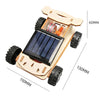 DIY Solar-Powered 3D Wooden Puzzle Kit - STEM Hand-Assembled Science Model for Teens