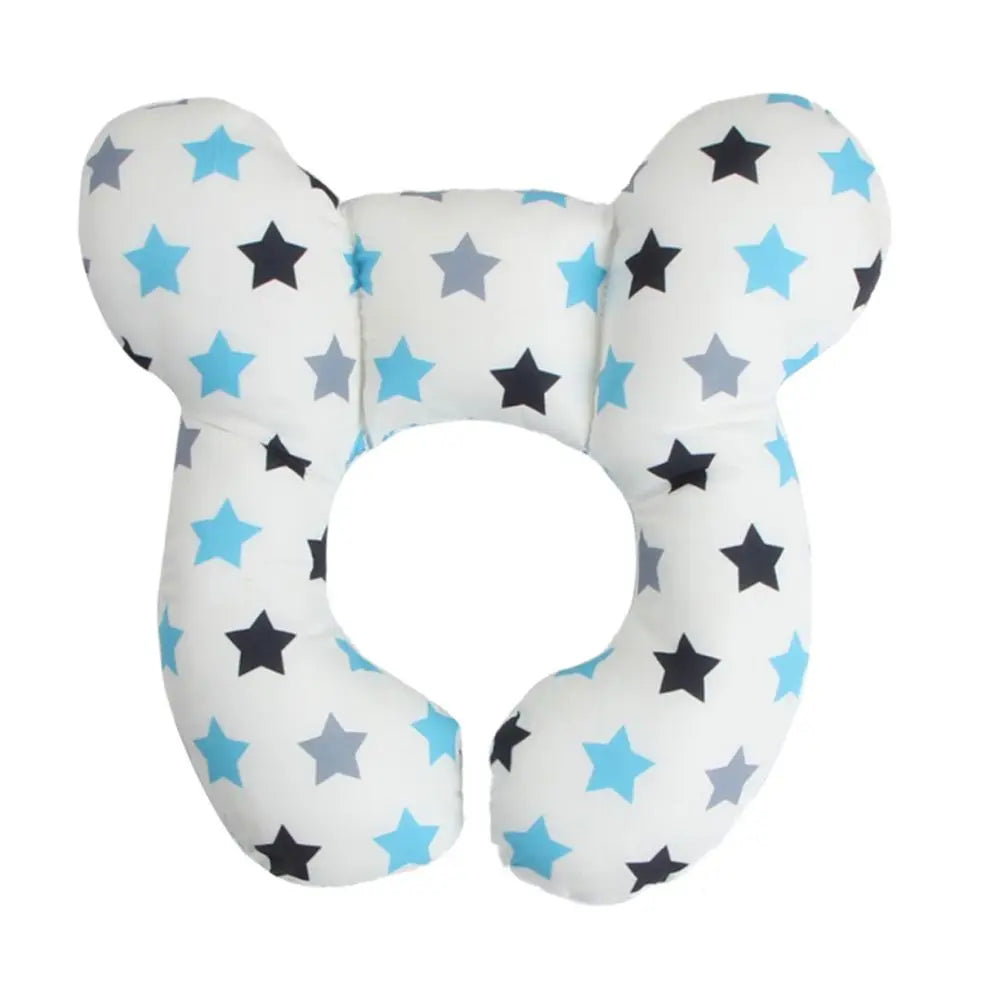 Protective U-Shape Car Seat Headrest – Soft Neck Support Pillow for Children Travel Safety