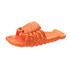 Funny Fish Slide Sandals – Unisex Parent-Child Beach Slides, Durable PVC Slippers in Sizes for Kids, Women & Men