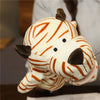 Soft Plush Horse Hand and Finger Puppet, Cartoon Toy for Kids Party Decoration