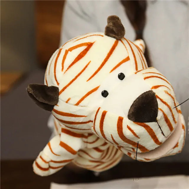 Soft Plush Horse Hand and Finger Puppet, Cartoon Toy for Kids Party Decoration
