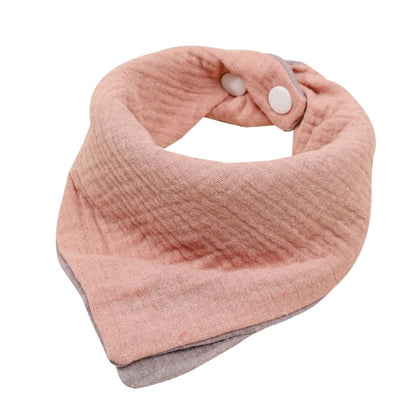 Baby Bandana Bibs | Muslin Drooling Bib for Infants 0-1 Year | High Absorbent Teething & Soothe Towel | Stylish Floral Design - Kidzy Market