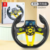 Infant Shining Electric Simulation Steering Wheel Toy with Light and Sound Kids Early Educational Stroller Vocal Toy