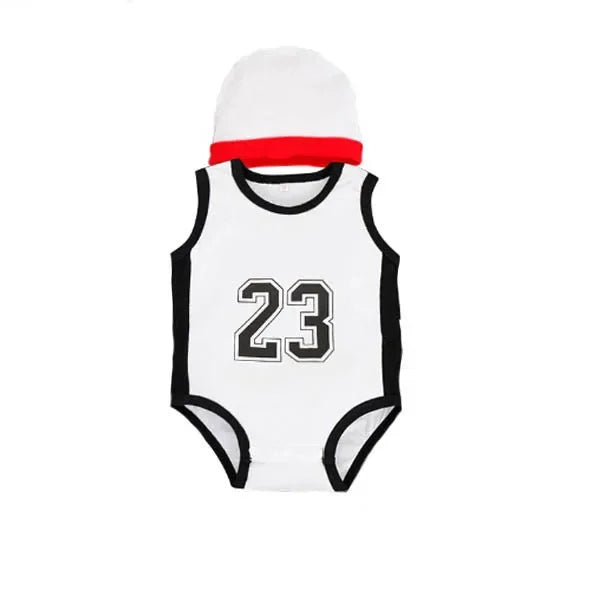 Baby Girl & Boy Clothes – Summer Sleeveless Triangle Romper with Hat – Unisex Baby Jumpsuit, Soft Cotton Bodysuit for 1-3 Years