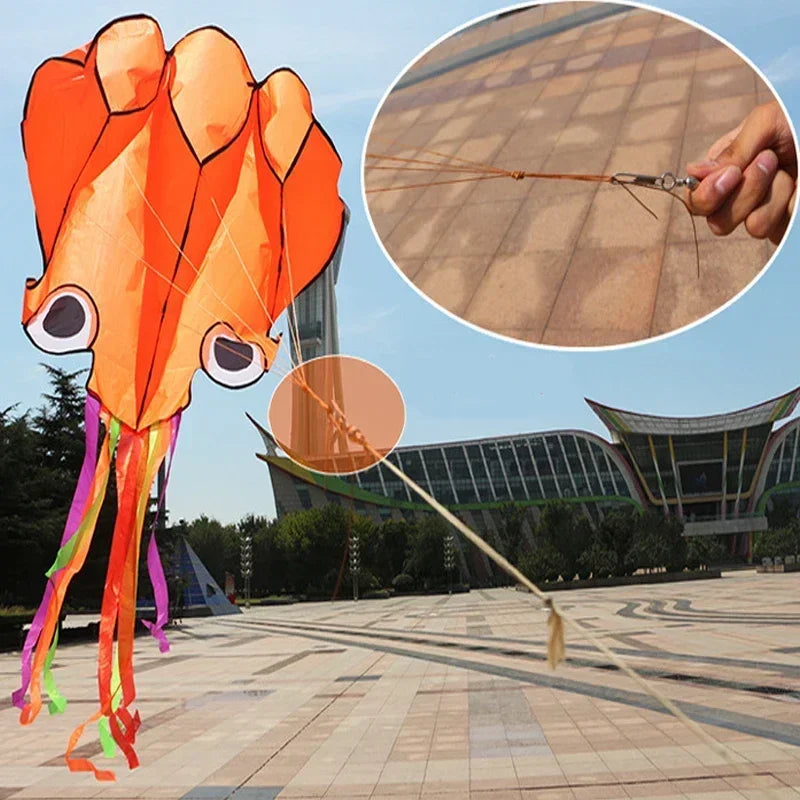 New Octopus Kites – Flying Toys for Children and Adults, Professional Winds, Kitesurfing Kite, Kite Line