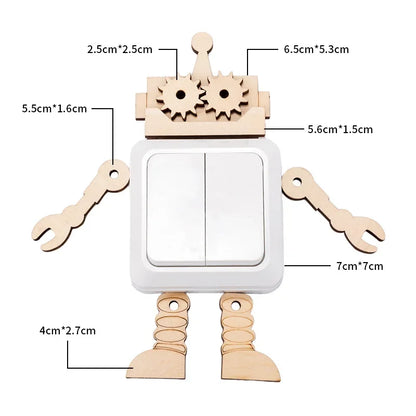 DIY Busy Board Accessories – Montessori Teaching Aids for Baby Early Education, Learning Skill Toy Parts and Wooden Board Games