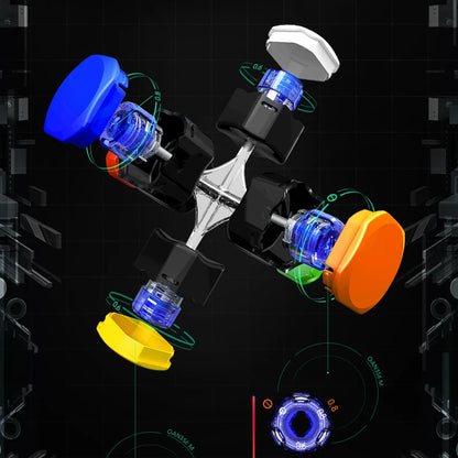 GAN 356 M 3x3x3 Magnetic Magic Speed Cube, Stickerless, GAN 356M Professional Fidget Toy, GAN 356 M Lite Cubo Magico Puzzle