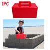 Kids Sandbox Mold Set With Shovel & Castle Brick Walls — Outdoor Beach Sand Play Toy