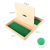 Wooden Montessori Baby Toy – Object Permanence Coin Box and Ball Drop for Sensory, Fine Motor Skills, and Early Education, Ages 1-3 Years