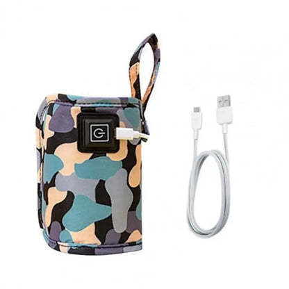 ITLY USB Milk & Water Warmer – Travel Insulated Stroller Bag, Baby Bottle Heater for Outdoor Winter Nursing - Kidzy Market