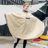 Waterproof Rain Poncho for Primary School Students with Bag Cover