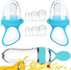 Silicone Squeezing Feeding Bottle Pacifier Spoon - Infant Rice Cereal Feeder
