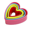 5-6pcs Cupcake Round Shape Cookie Cutter Set - Plastic Cake Molds for Baking