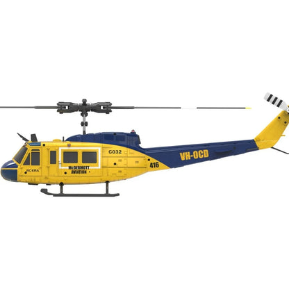 Uh-1 Xiuyi C032 RC Helicopter – 6-Channel Aileron Stunt Remote Control Aircraft Model