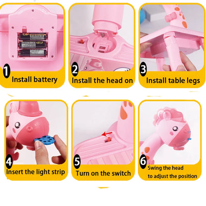 Children’s LED Projector Drawing Table Toy – Educational Painting Set and Learning Tools for Kids