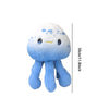 Jellyfish Plush Pendant Keychain - Cute Sea Animal Bag Charm & Kids Room Decor