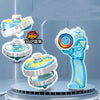 Luminous Combat Gyroscope – Alloy Light-Up Drawstring Spinning Top, Magic Glitter Toy for Kids, Christmas and Birthday Gift