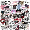 10/50/100pcs Dark Romance Bookish Stickers – Aesthetic Decals for Kindle, iPad, Phones, Laptops, and Diaries