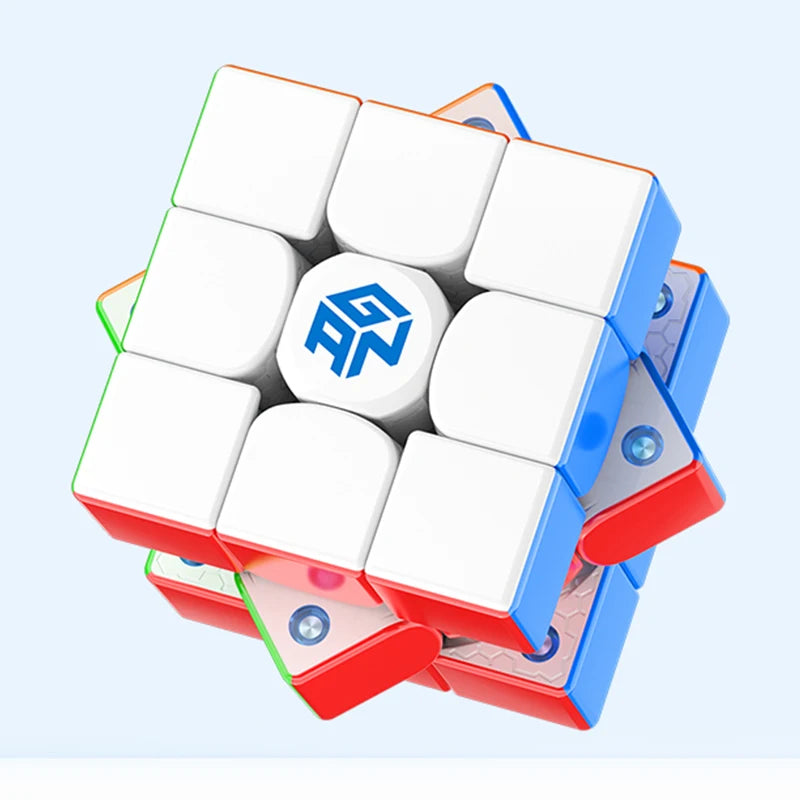 GAN 356 M 3x3x3 Magnetic Magic Speed Cube, Stickerless, GAN 356M Professional Fidget Toy, GAN 356 M Lite Cubo Magico Puzzle
