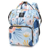 Fashion Print Nappy Backpack | Large Capacity Multi-Function Mom Baby Diaper Bag for Outdoor Travel & Baby Care - Kidzy Market