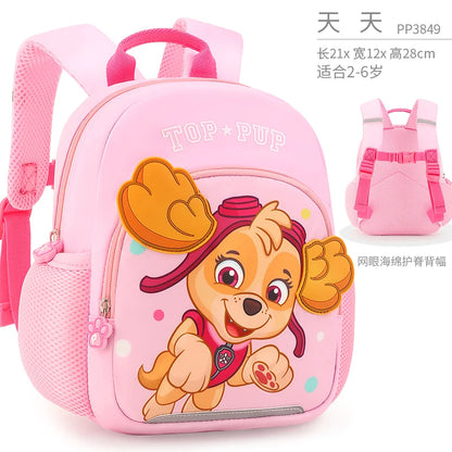 Genuine Paw Patrol Chase & Skye Travel Bag - 26cm Kids Backpack, Fashion Preschool Satchel Knapsack, Children Gift for 1-5T - Kidzy Market